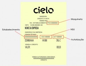 Comprovante Cielo