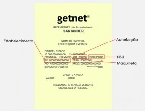 Comprovante Getnet